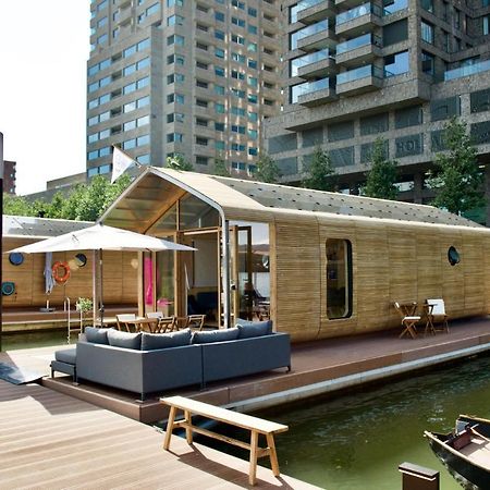 Wikkelboats At Floating Rotterdam Rijnhaven Villa Dış mekan fotoğraf