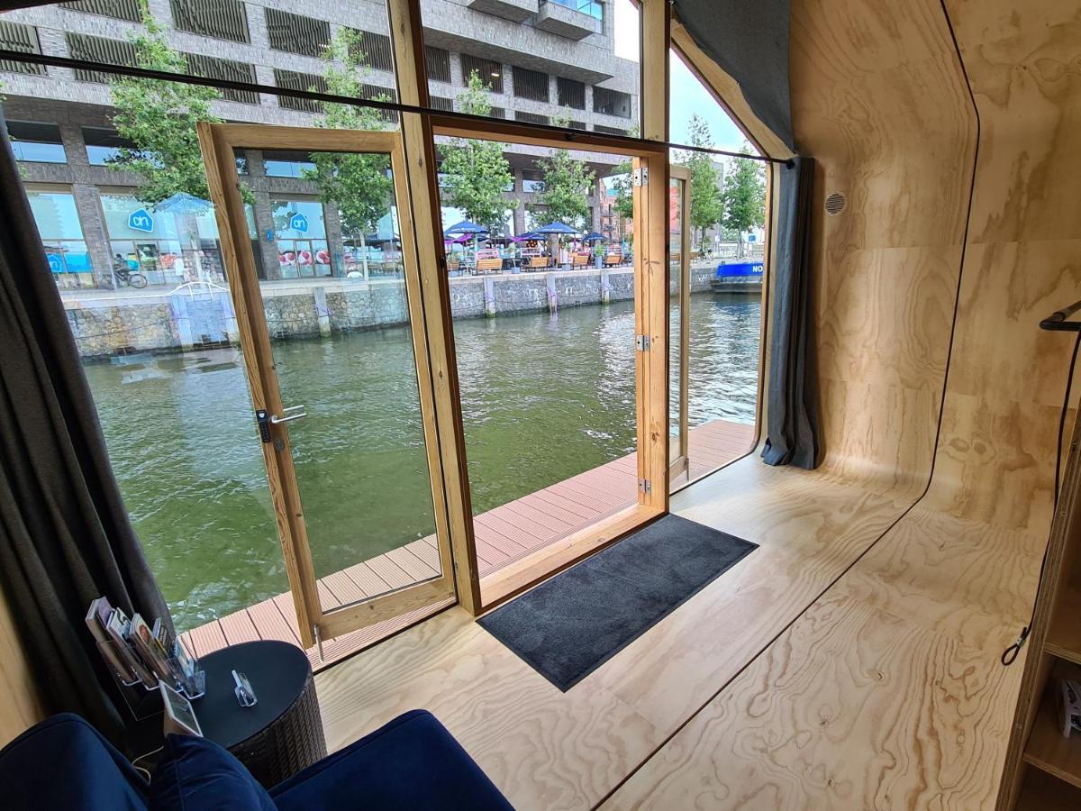 Wikkelboats At Floating Rotterdam Rijnhaven Villa Dış mekan fotoğraf