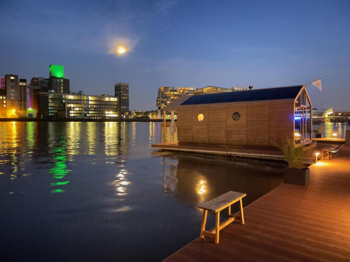 Wikkelboats At Floating Rotterdam Rijnhaven Villa Dış mekan fotoğraf