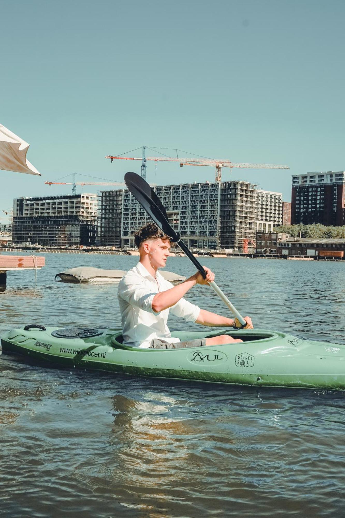 Wikkelboats At Floating Rotterdam Rijnhaven Villa Dış mekan fotoğraf