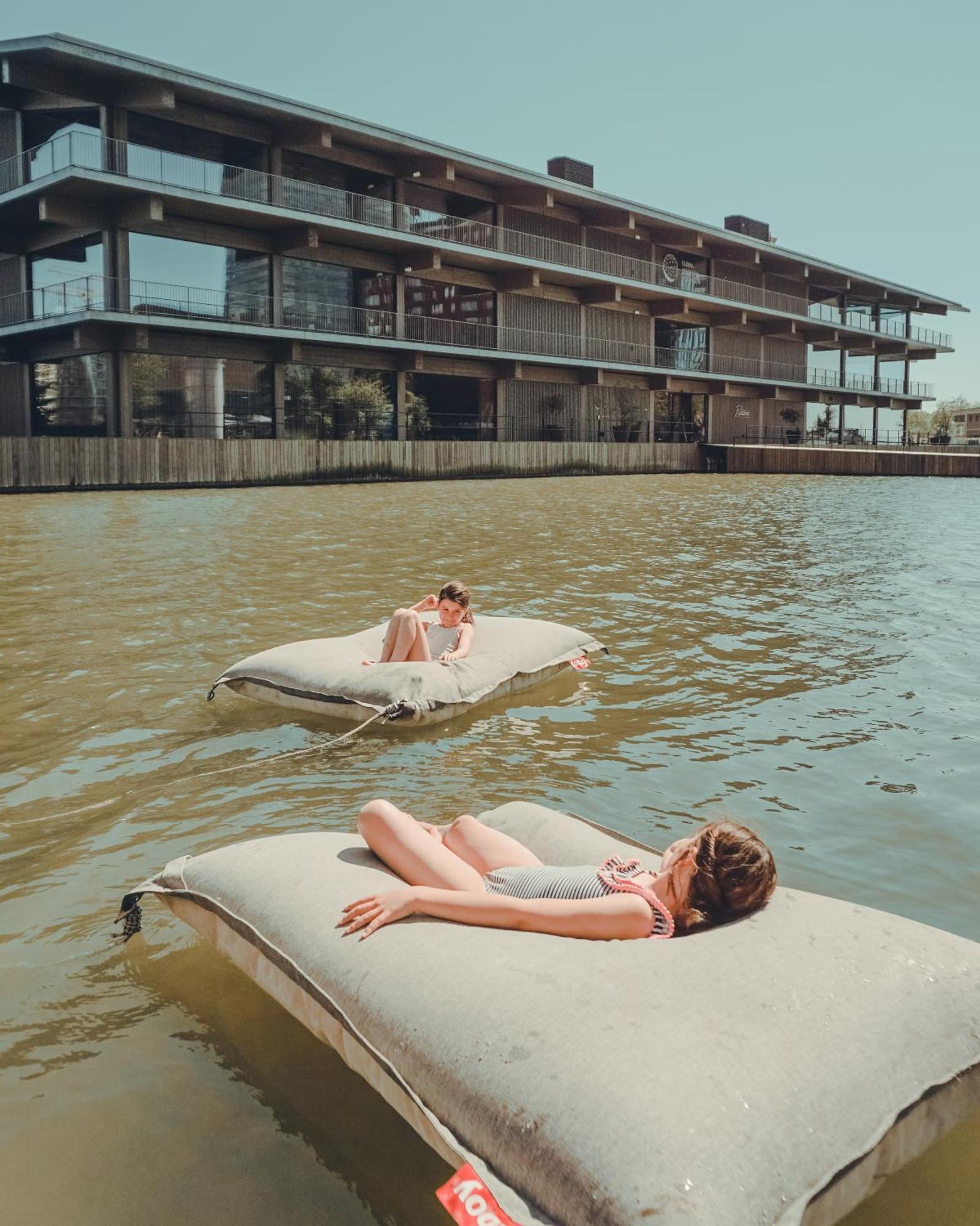 Wikkelboats At Floating Rotterdam Rijnhaven Villa Dış mekan fotoğraf